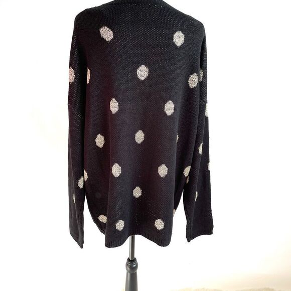 NWOT Andree by Unit Black/Gold Sweaters - Picture 2 of 4